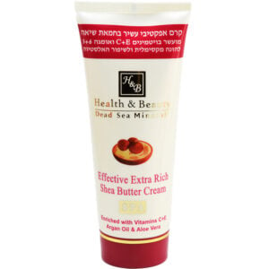 Extra Rich Shea Butter Cream with Dead Sea Minerals - 180ml