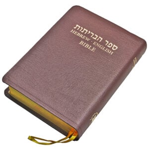 The Holy Bible in Hebrew and English - NASB - Made in Israel