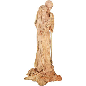 Large 'Holy Family' Exclusive Olive Wood Carving from Bethlehem - 17"