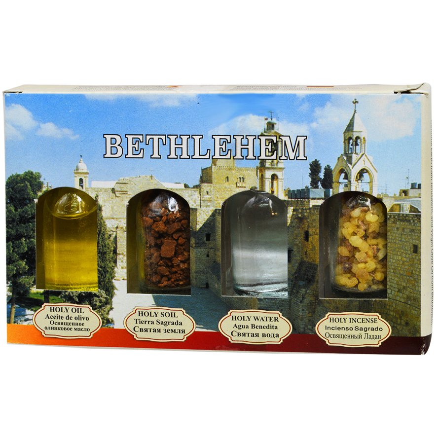Bethlehem - Holy Land 4 Elements Souvenir Gift