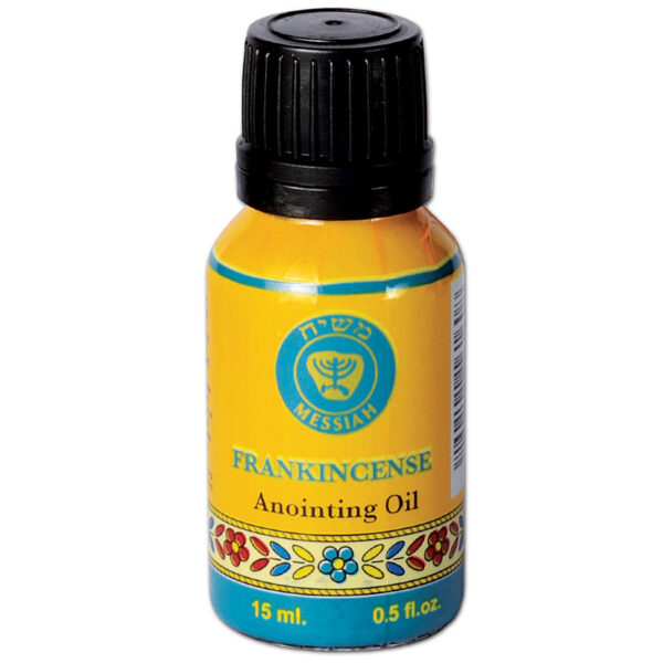 Frankincense Holy Prayer Oil in Cobalt Bottle - 15ml