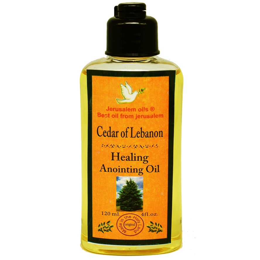 Anointing Oil – Cedar of Lebanon – Jerusalem Oils – 120 ml