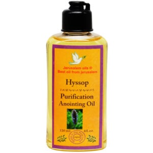 Purification Anointing Oil - Hyssop - Jerusalem Oils - 120 ml