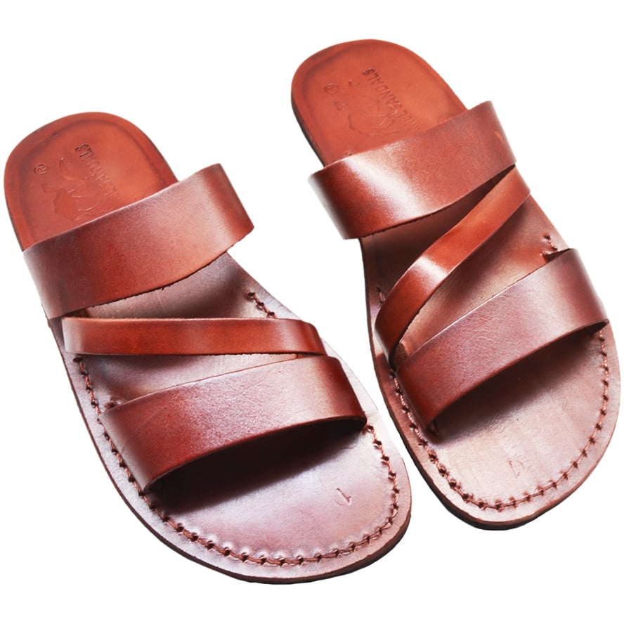 Biblical Jesus Sandals 'Prophets' Made in Bethlehem - Leather