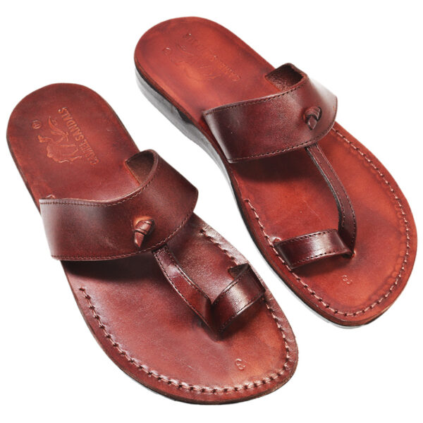 Biblical Jesus Sandals 'Joshua' Made in Israel - Leather