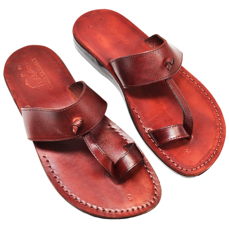 Biblical Jesus Sandals 'Joshua' Made in Israel - Leather