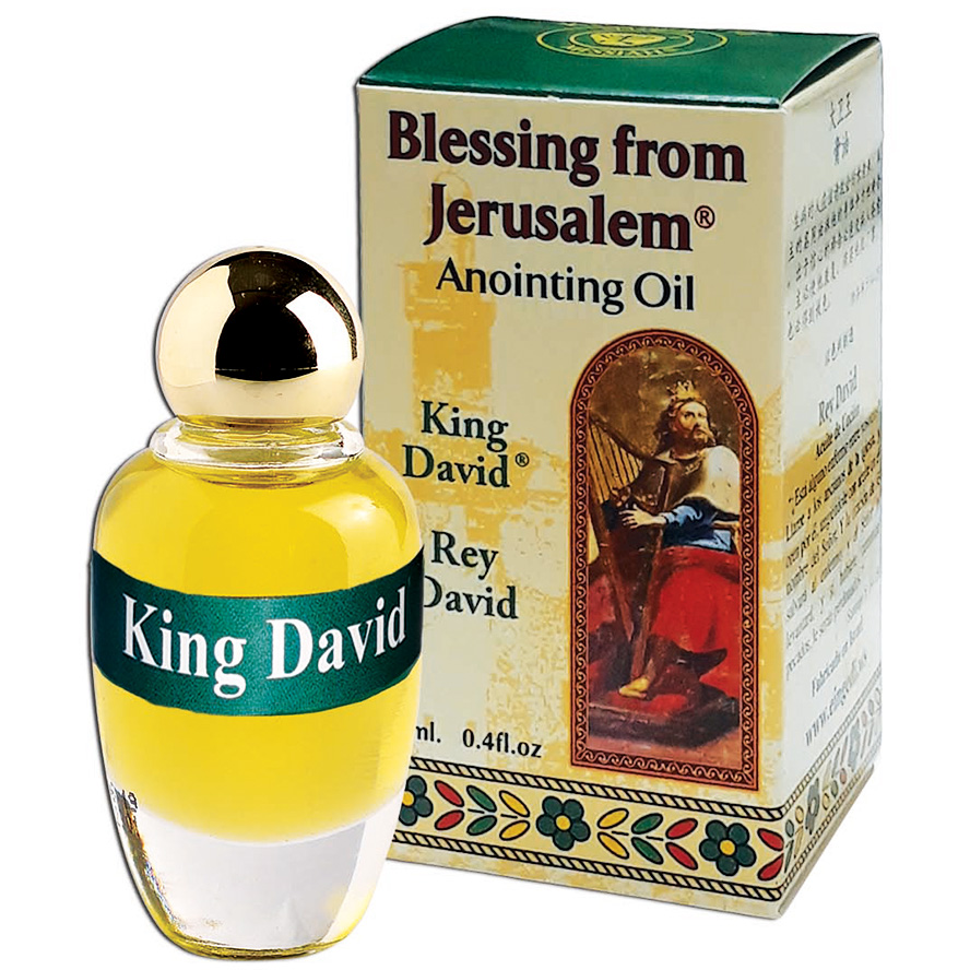 'King David' Anointing Oil - Holy Prayer Oil from Israel - 12 ml