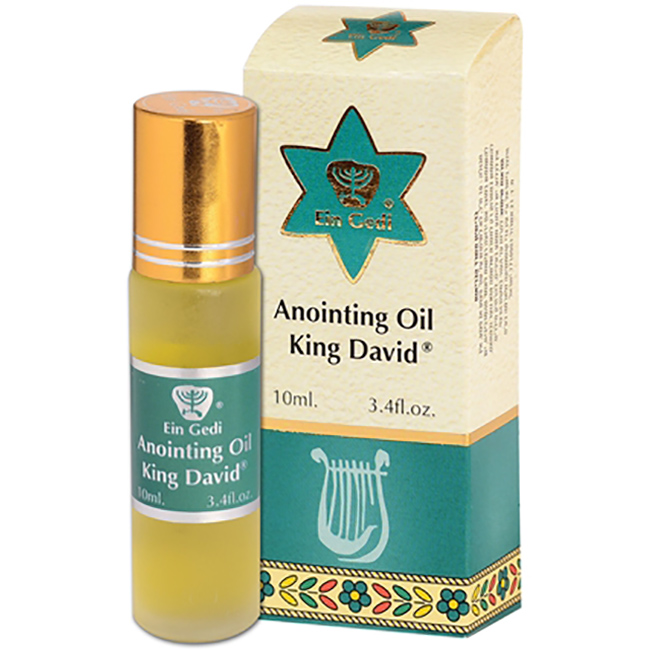 King David Anointing Oil - Roll-On Prayer Oil - 10 ml