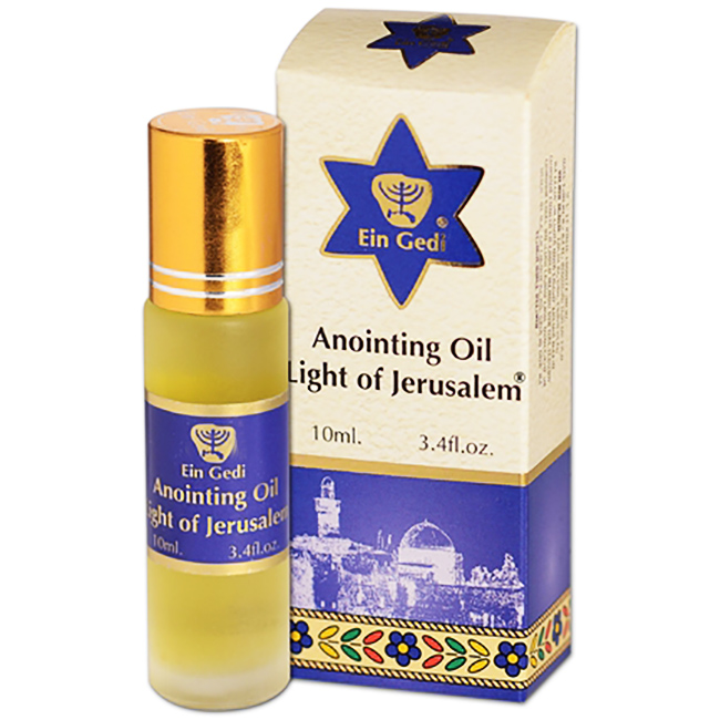 Light of Jerusalem Anointing Oil - Roll-On Prayer Oil - 10 ml