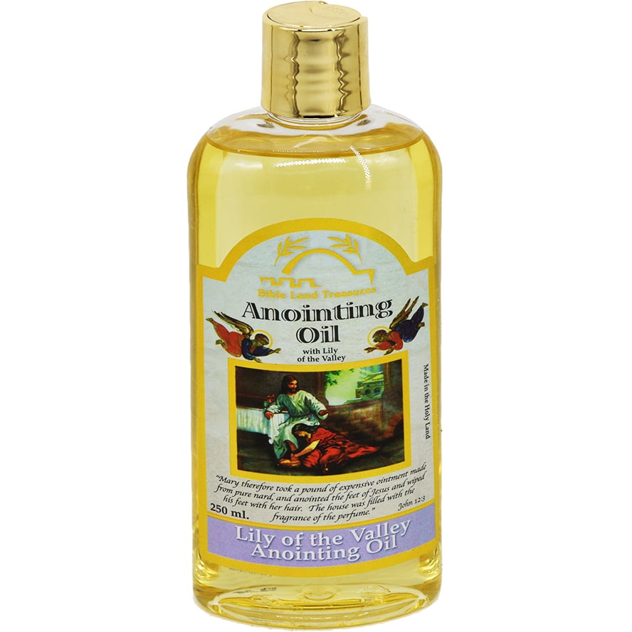 Lily of the Valley Anointing Oil from Israel - Bible Land Treasures - 250 ml
