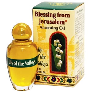Lily of the Valleys Anointing Oil - Holy Prayer Oil from Israel - 12 ml