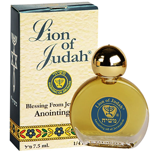 Lion of Judah Anointing Oil - Prayer Oil from the Holy Land - 7.5 ml