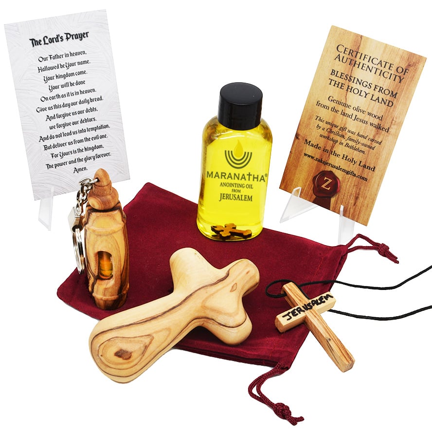 Maranatha Anointing Oil™ Healing and Comfort Cross Gift Set