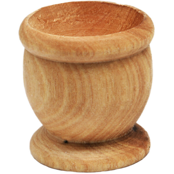 Mini Olive Wood 'The Lord's Supper' Cup from Jerusalem
