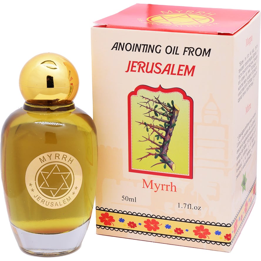 Myrrh Anointing Oil from Jerusalem - Made in Israel - 50ml