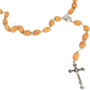 Olive Seed Rosary (detail)