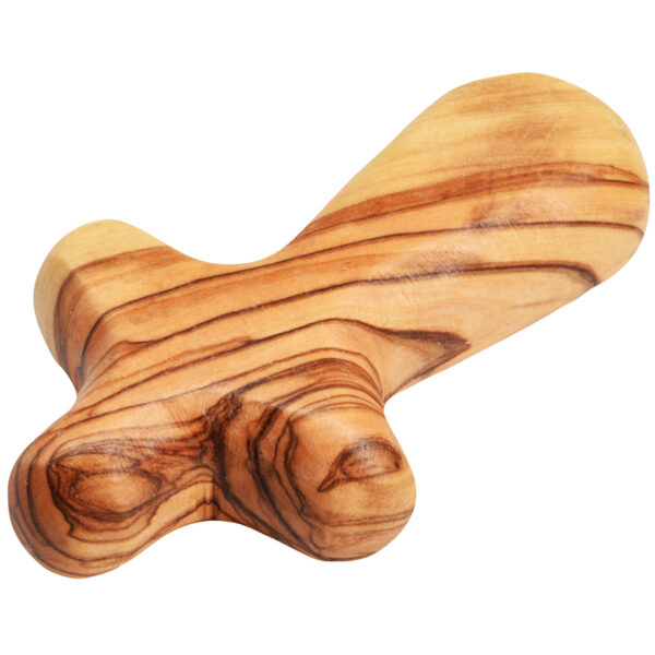 'Comfort Cross' Olive Wood Faith Gifts from the Holy Land - 4"