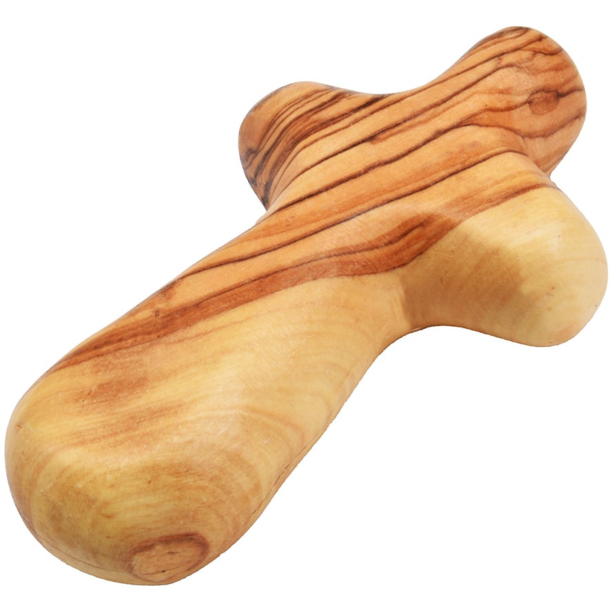 Comfort Cross' Olive Wood Faith Gifts from the Holy Land - 4