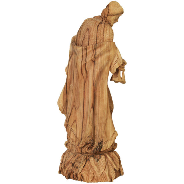 Biblical Art 'The Holy Family' Statue set - Joseph (rear view)