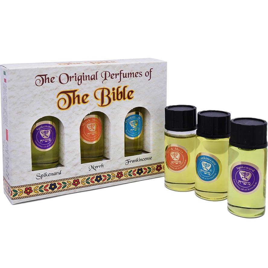 The Original Perfumes of the Bible - Spikenard, Myrrh & Frankincense