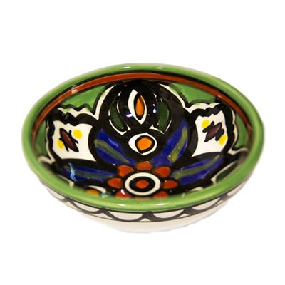 Small Ceramic Dip Bowl - Made in the Holy Land