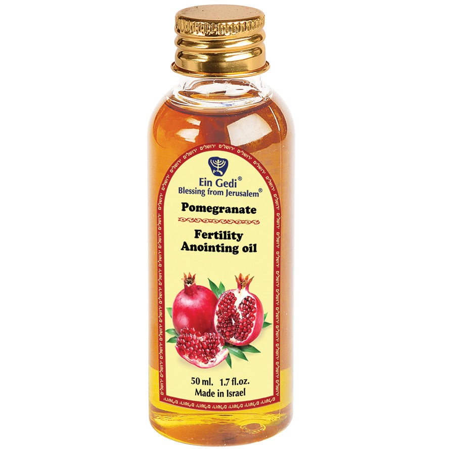 Ein Gedi 'Pomegranate' Fertility Anointing Oil - Made in Israel - 60 ml