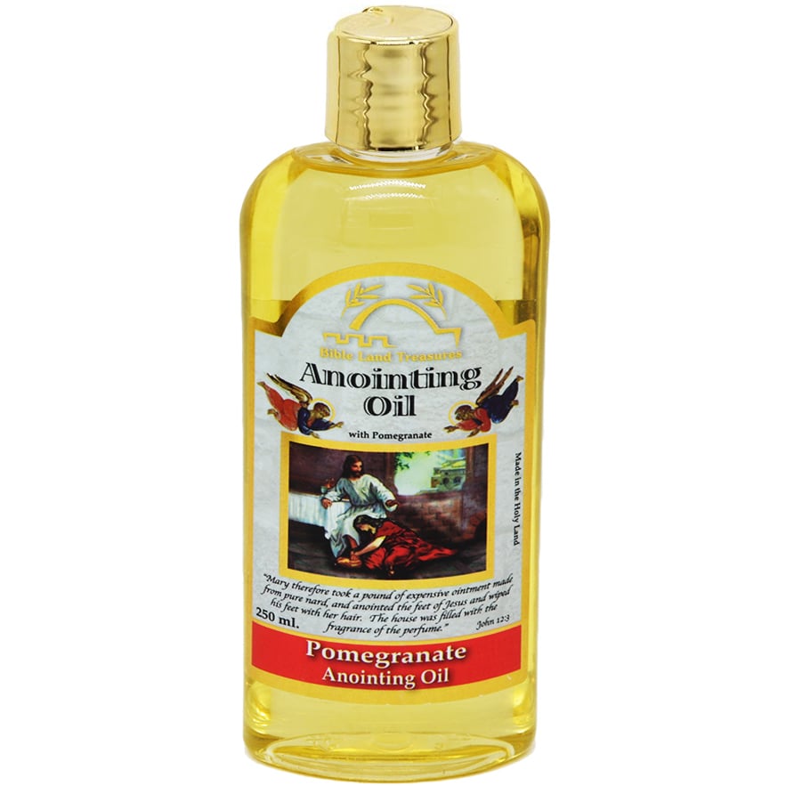 Pomegranate Anointing Oil from Israel - Bible Land Treasures - 250 ml