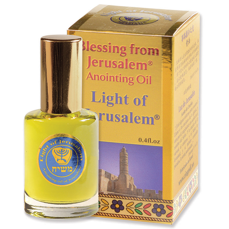 Light of Jerusalem anointing oil – Gold 12ml