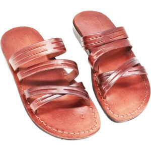 Revelation' Biblical Jesus Sandals - Made in Israel - Leather