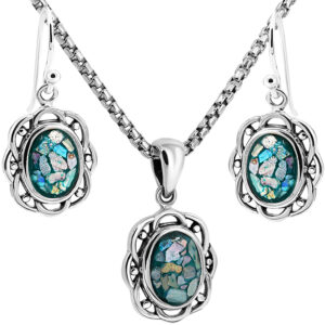 Classic Elegance - 2000 year old Roman Glass Jewelry Set