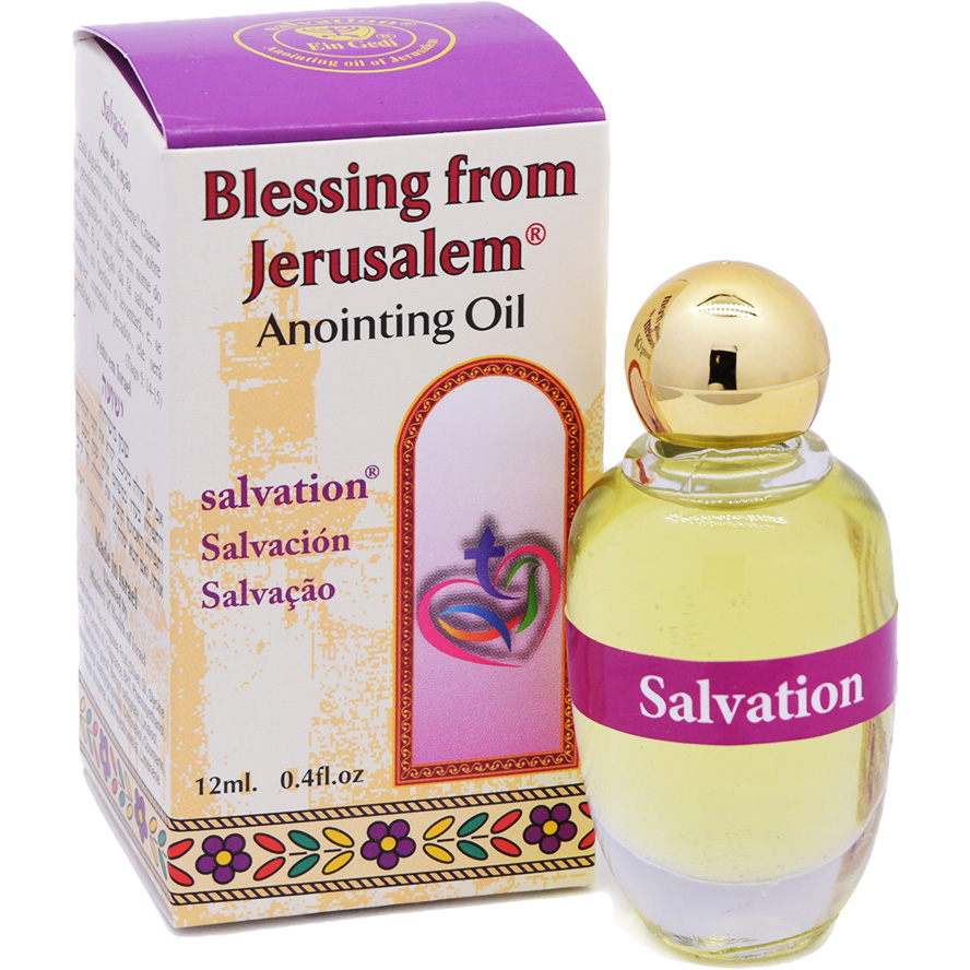 Blessing from Jerusalem ‘Salvation’ Anointing Oil – Made in Israel – 12 ml