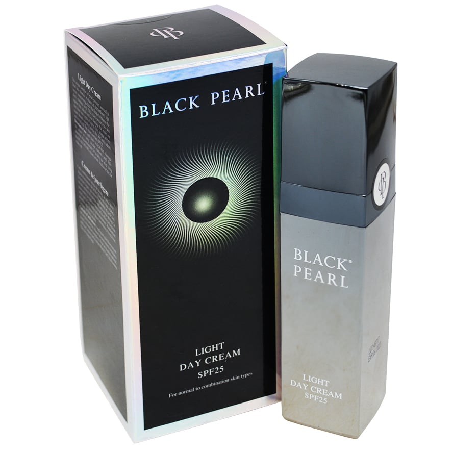 Black Pearl Light Day Cream – SPF 25 with Dead Sea Minerals - Made in Israel