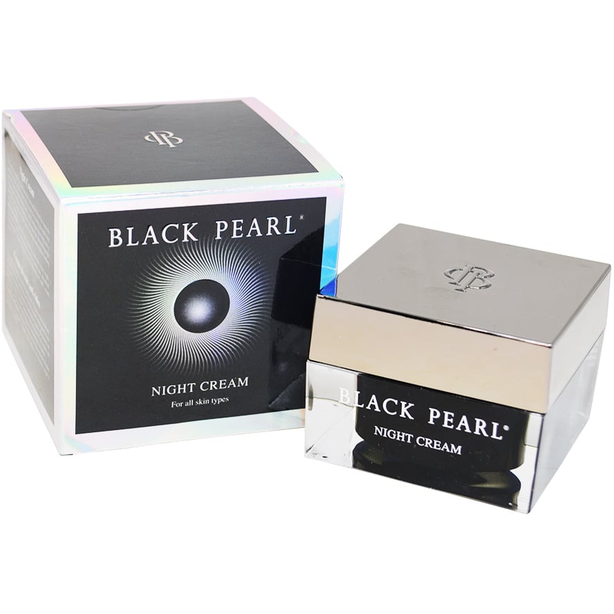 Black Pearl Night Cream with Dead Sea Minerals - Made in Israel