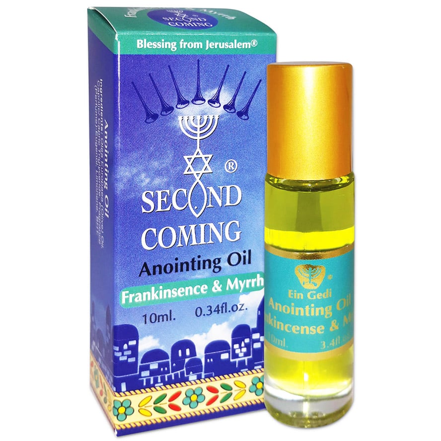 Second Coming ‘Frankincense and Myrrh’ Anointing Oil 10 ml from Israel