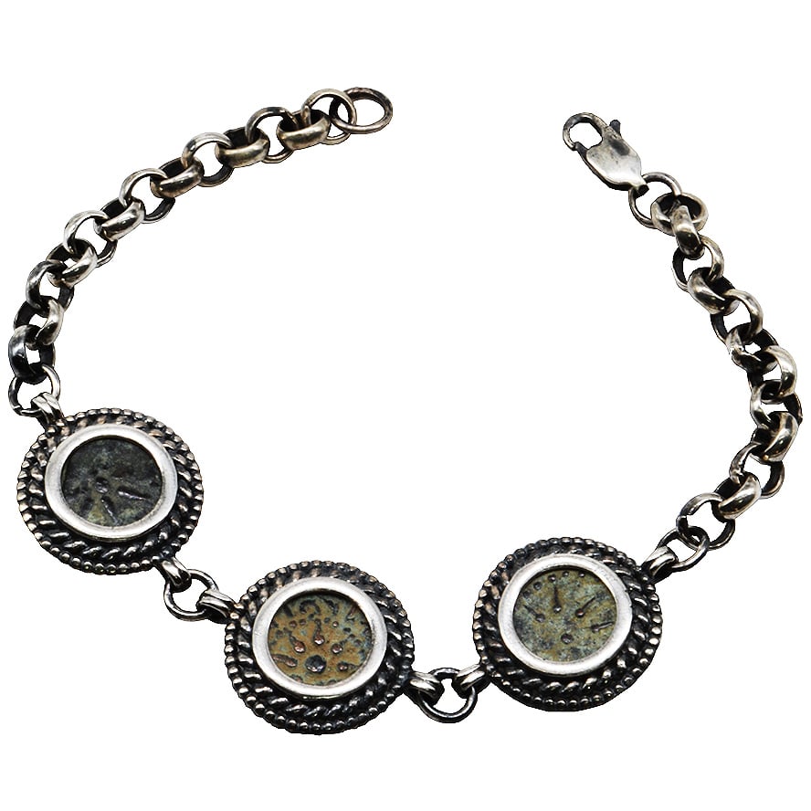 Authentic Widow’s Mite Bracelet – Made in the Holy Land