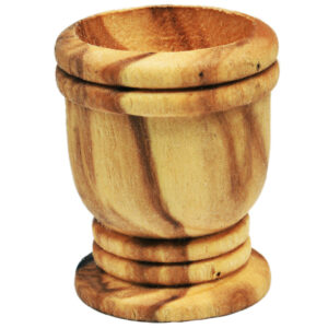 Olive Wood 'The Lord's Supper' Cup from the Holy Land