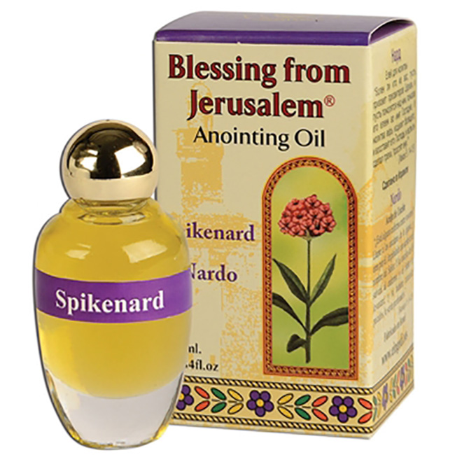 Spikenard Anointing Oil - Prayer Oil from Jerusalem - 12ml