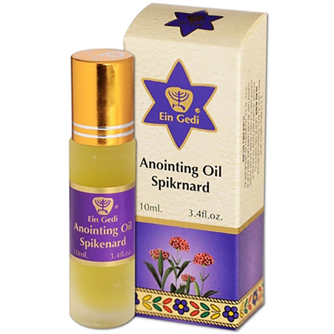 Spikenard Anointing Oil – Roll-On Prayer Oil from the Holy Land – 10 ml
