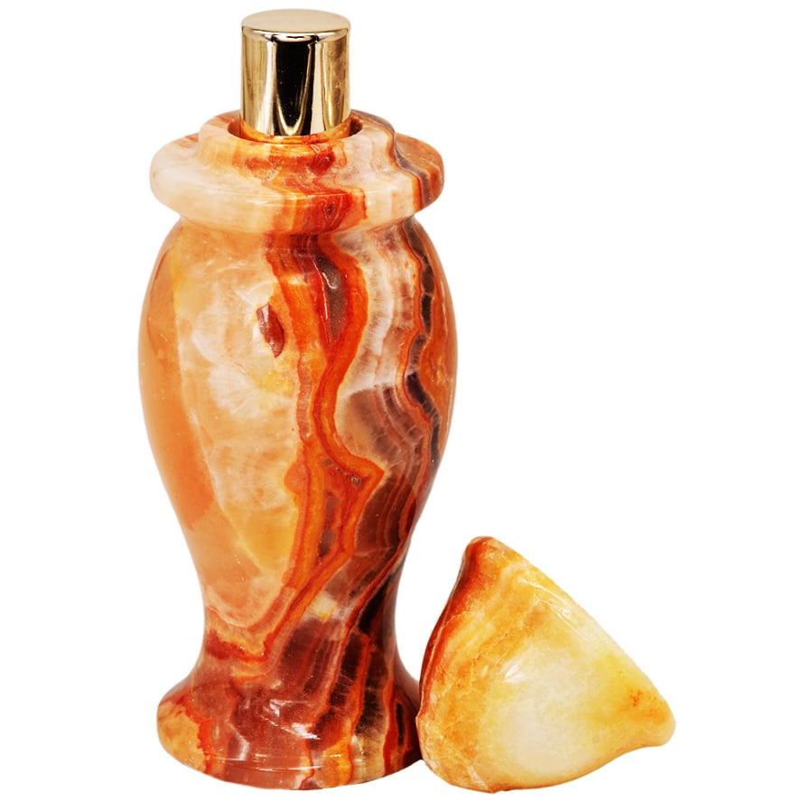 Alabaster Jar with Spikenard Magdalena™ Perfume – 10ml (in the flask)
