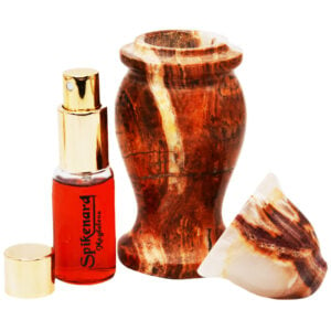 Alabaster Jar with Spikenard Magdalena™ Perfume - 20ml