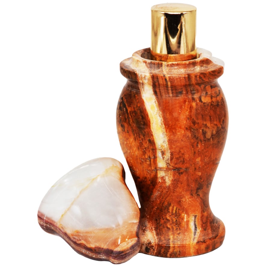 Alabaster Jar with Spikenard Magdalena™ Perfume – 20ml (in Flask)