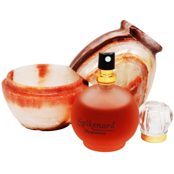 Alabaster Jar with Spikenard Magdalena™ Perfume - 50ml