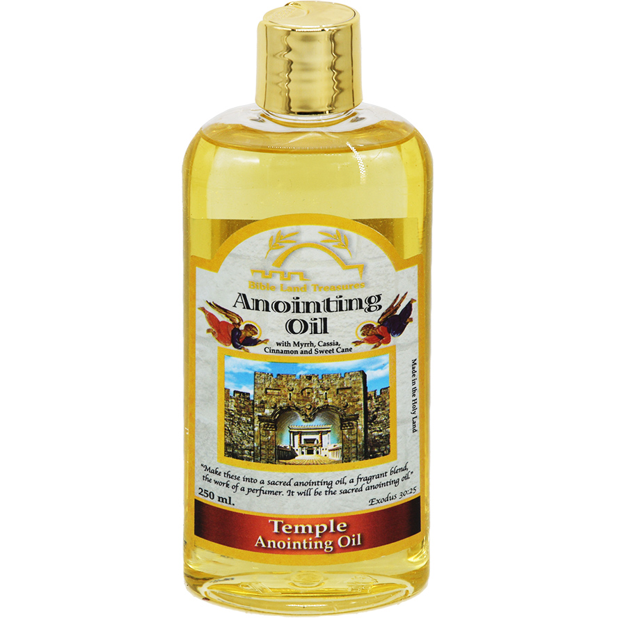 Temple Anointing Oil from Israel - Bible Land Treasures - 250 ml