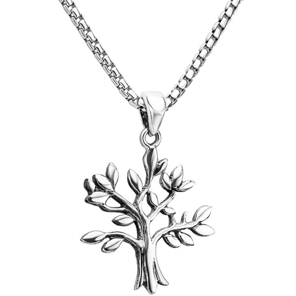 'Tree of Life' Sterling Silver Necklace from Jerusalem (with chain)