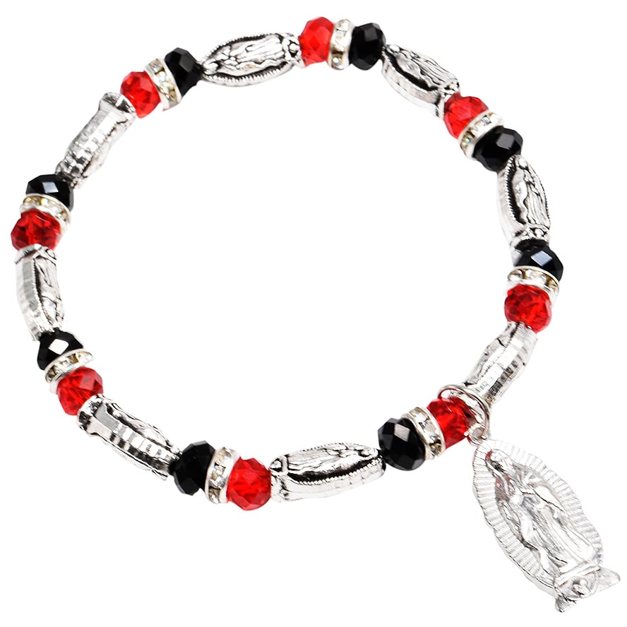Virgin Mary’ Statue Bracelet from the Holy Land
