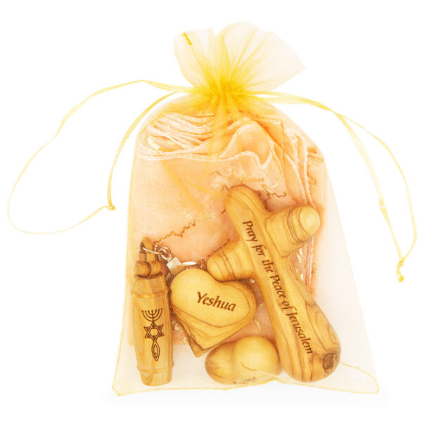 Messianic Women's Ministry Olive Wood Gift Set from Israel