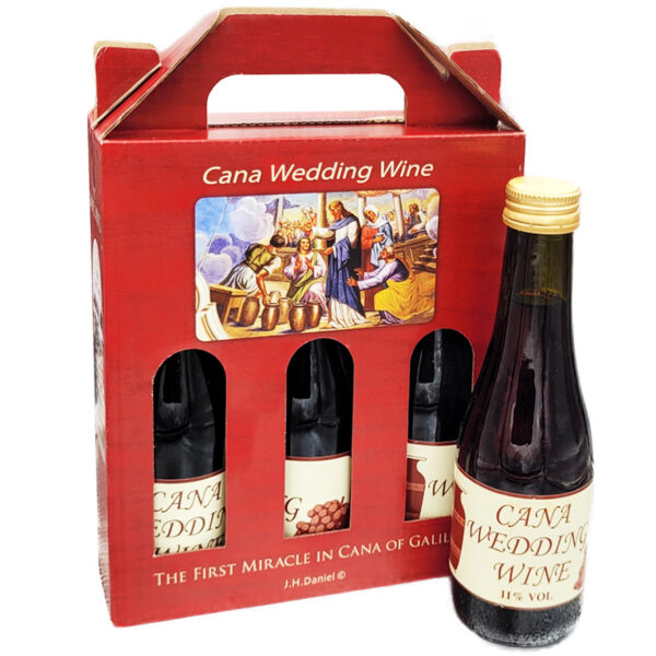 Cana Wedding Wine - Jesus' First Miracle - 11% Alcohol Made in Israel
