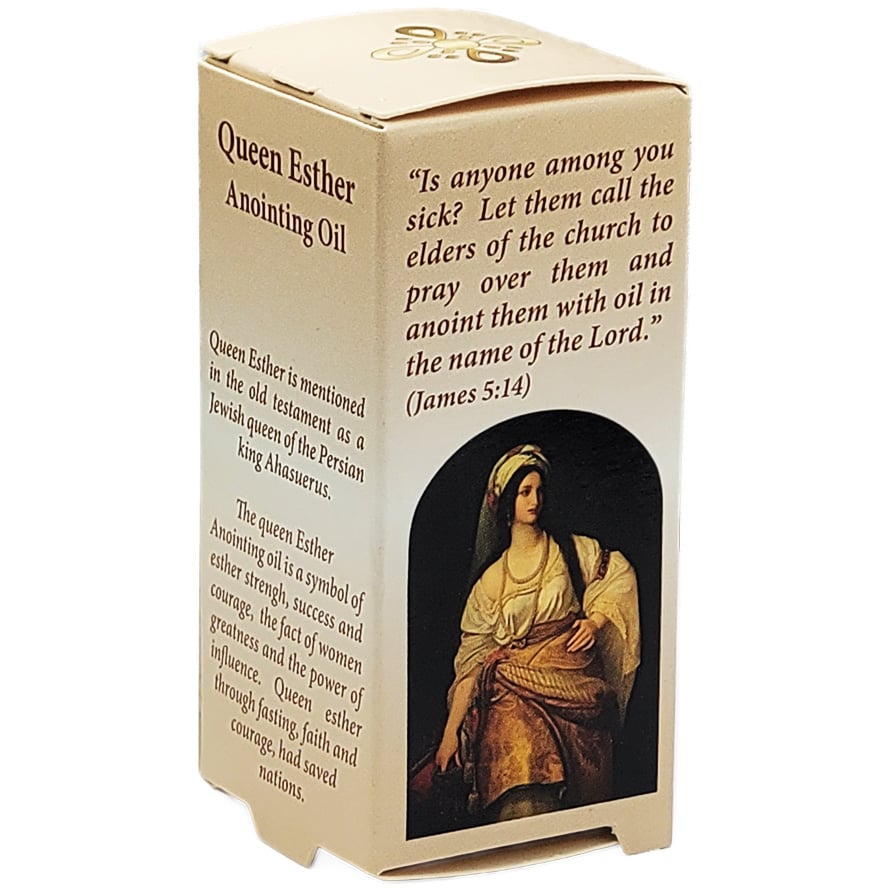 Queen Esther Prayer Oil Made in Israel – Packing