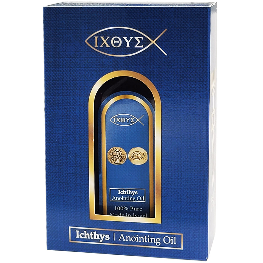 Ichthys / IΧΘΥΣ – Anointing Oil for the Church | Made in Israel – 100ml