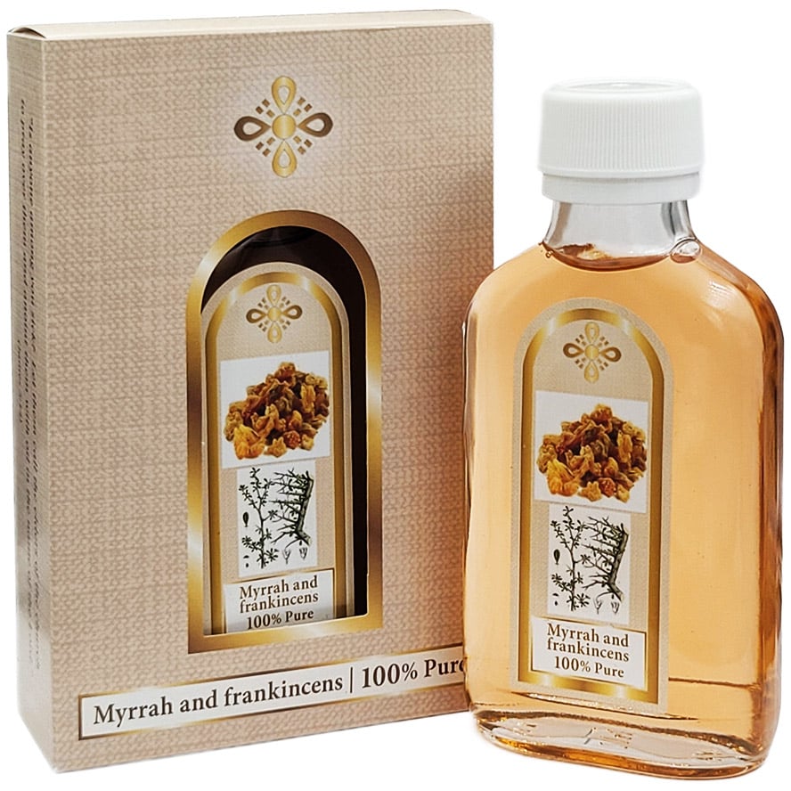 Frankincense & Myrrh Anointing Oil for the Church | Made in Israel - 100ml